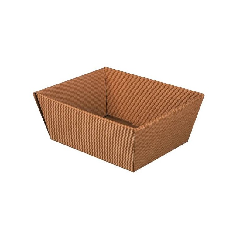 VASSOIO PICCOLO ALTO 20,5x16x10cm ONDA AVANA PORTATA 5kg