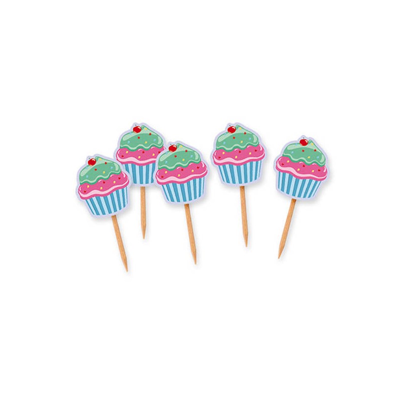 PICKS CUPCAKE 25pz
