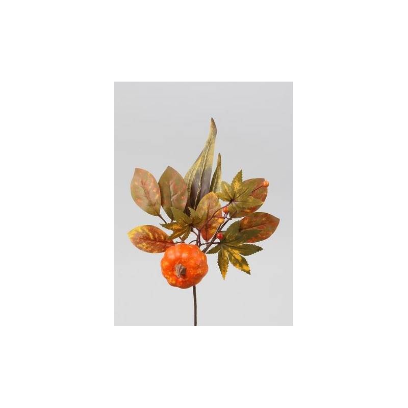 STELO AUTUNNALE CON ZUCCA H.36cm