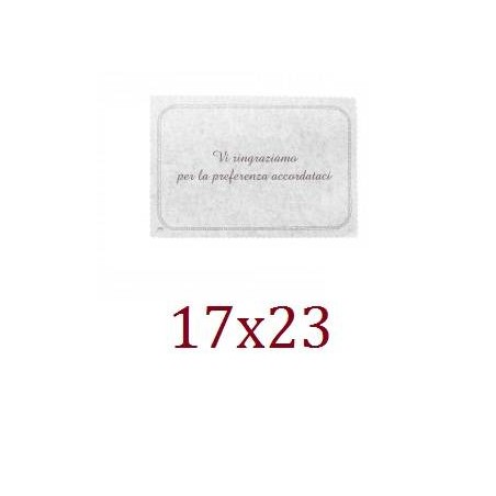 SOTTOPASTE 17x23cm 1000pz
