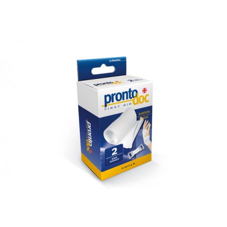 BENDA ELASTICA + FERMAGLIO cm6x4mt 2pz