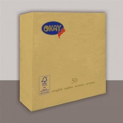 TOVAGLIOLI D.V. 33x33 ORO 50pz OKAY