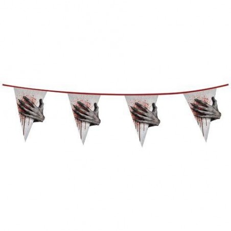 FESTONE BANDIERINE GIGANTI HORROR NIGHT 6mt