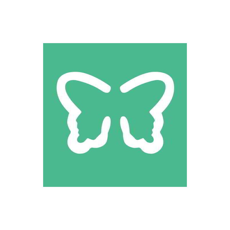 FUSTELLA 25mm FARFALLA STILE