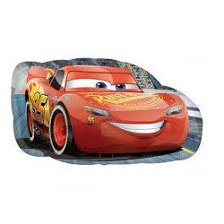PALLONE MYLAR S/SHAPE CARS MC QUEEN 76cm