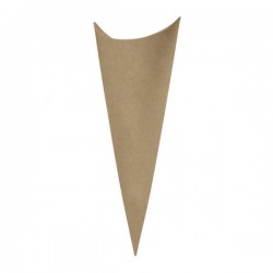 SCATOLA CONO BUSTA 190 AVANA H.19cm 10pz