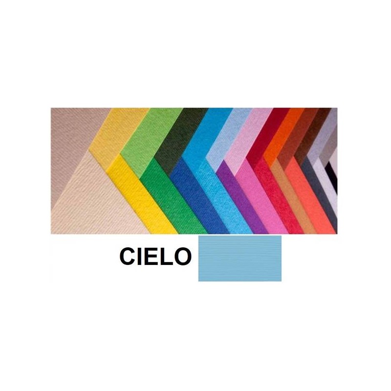 CARTONCINO BRISTOL 50x70cm 200gr CIELO FABRIANO