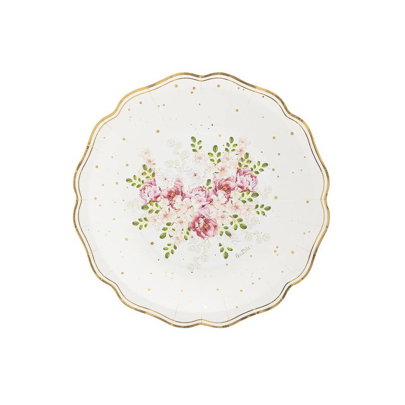 PIATTI NEW LIBERTY QUEEN ROSE 27cm 8pz