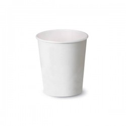 BICCHIERE CARTONCINO 3oz 75ml BIANCO 50pz 104-00-S