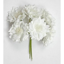 FIORE AMALFI Ø6cm BIANCO 12pz