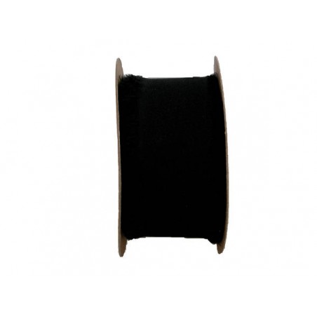 NASTRO SFRANGIATO CHIFFON mm40x15mt NERO