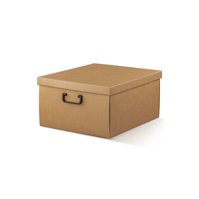 SCATOLA ARMADIO AVANA LISCIA 34x50x25cm C/MANIGLIE