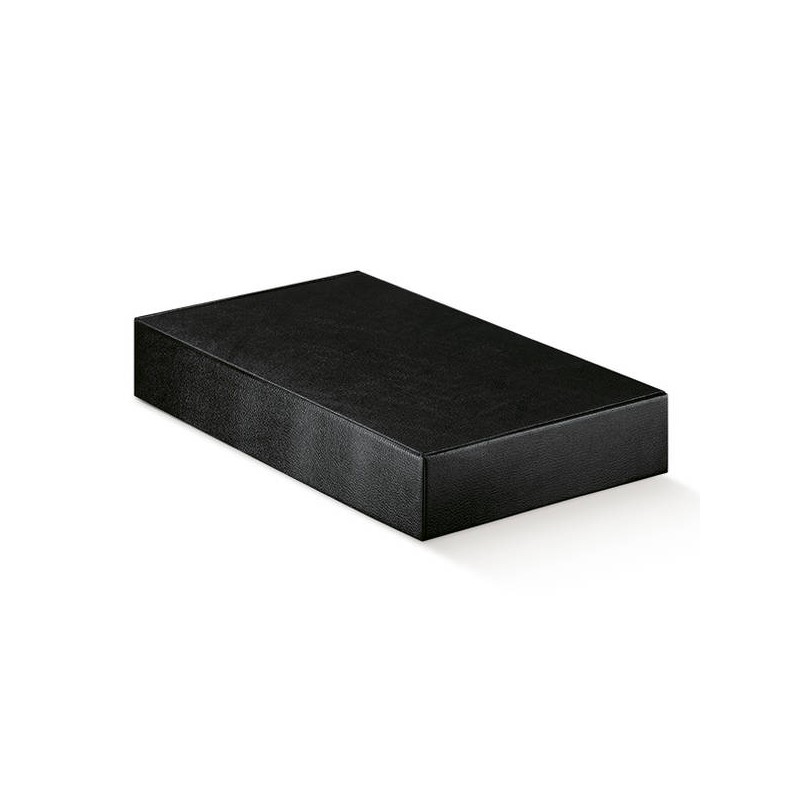 CANTINETTA 6 BOTTIGLIE 34x59x9cm PELLE NERO