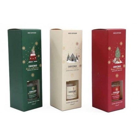 PROFUMATORE D'AMBIENTE C/STECCHI 100ml NATALIZIO 3ass.ti 1pz