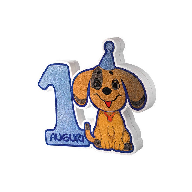 SCRITTA IN POLISTIROLO PRIMO COMPLEANNO JIMMY