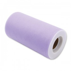 TULLE ROTOLO cm12,5x25mt GLICINE BIG