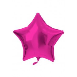 PALLONE MYLAR STELLA 19 48cm MAGENTA LUCIDO