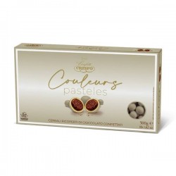 COULEURS PASTELES CEREALI RICOPERTI DI CIOCCOLATO CONFETTATI 500gr TORTORA