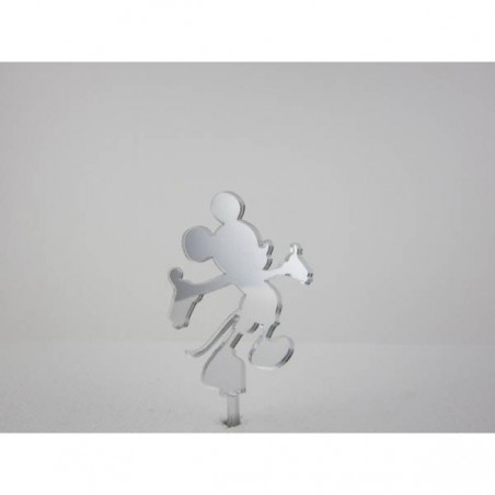 CAKE TOPPER PLEXY TOPOLINO COLORI ASS.TI 1pz