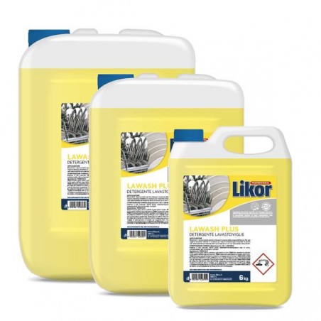 DETERGENTE LAVASTOVIGLIE LIKOR LAWASH PLUS 6kg