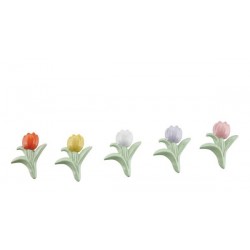 MAGNETE TULIPANO COLORI ASS.TI 1pz