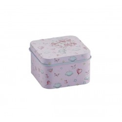 SCATOLA IN LATTA 6x6x4cm GIRL 6pz