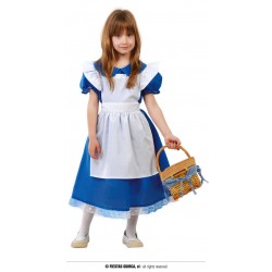 COSTUME ALICE 3/4 anni