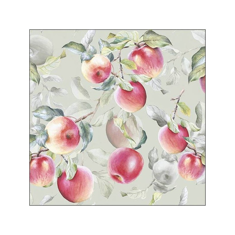 TOVAGLIOLI 33x33 FRESH APPLES GREEN 20pz