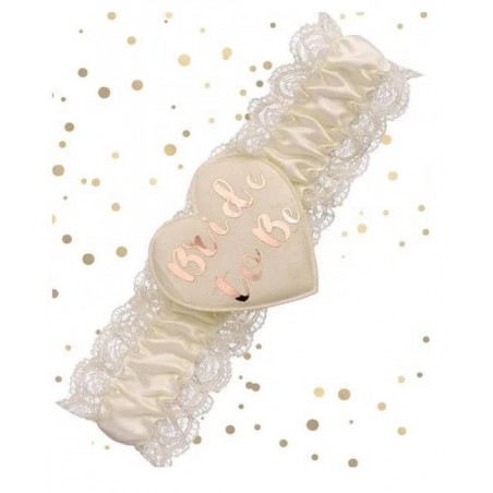 GIARRETTIERA SPOSA ROSE GOLD