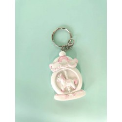 GIOSTRINA PORTA CHIAVI ROSA