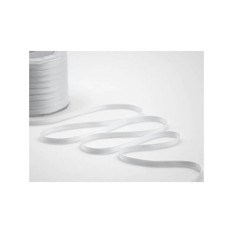 NASTRO DOPPIO RASO mm6x100mt COL.13 BIANCO OTTICO