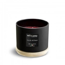 CANDELA PROFUMATA 380gr 100% CERA VEGETALE BACCHE DEL BOSCO