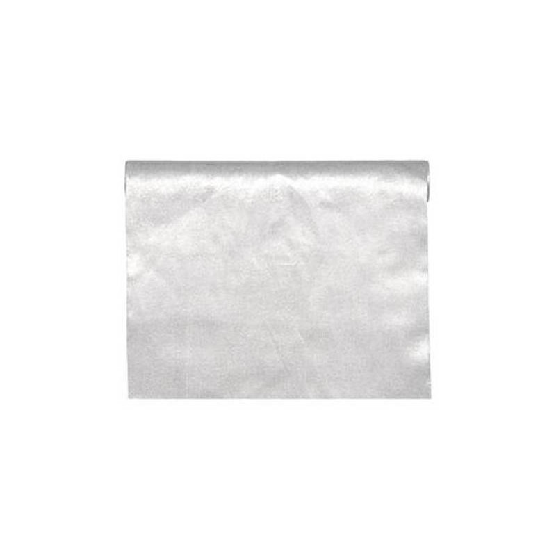 TESSUTO /RUNNER AURELIAN cm28x2,5mt ARGENTO