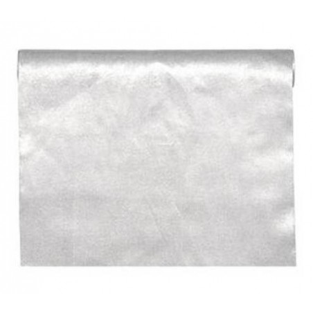 TESSUTO /RUNNER AURELIAN cm28x2,5mt ARGENTO