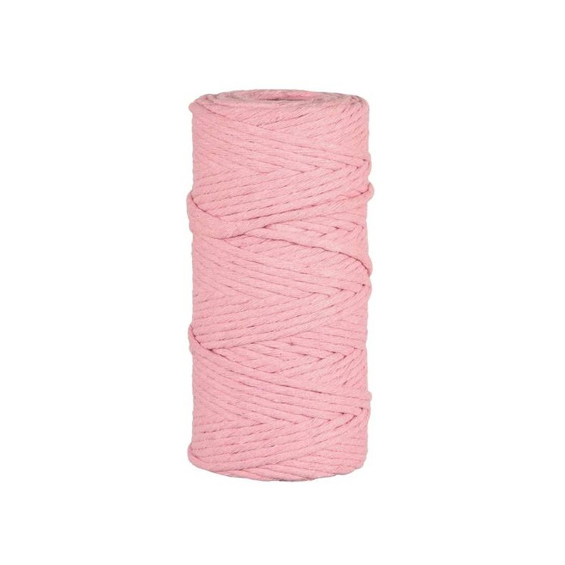 CORDINO COTTON RECYCLED YARN mm5x100mt 300gr ROSA