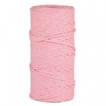 CORDINO COTTON RECYCLED YARN mm5x100mt 300gr ROSA