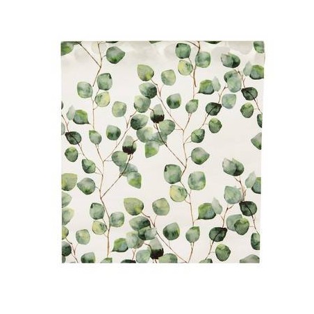 RUNNER FLOWERS EUCALYPTO cm28x3mt