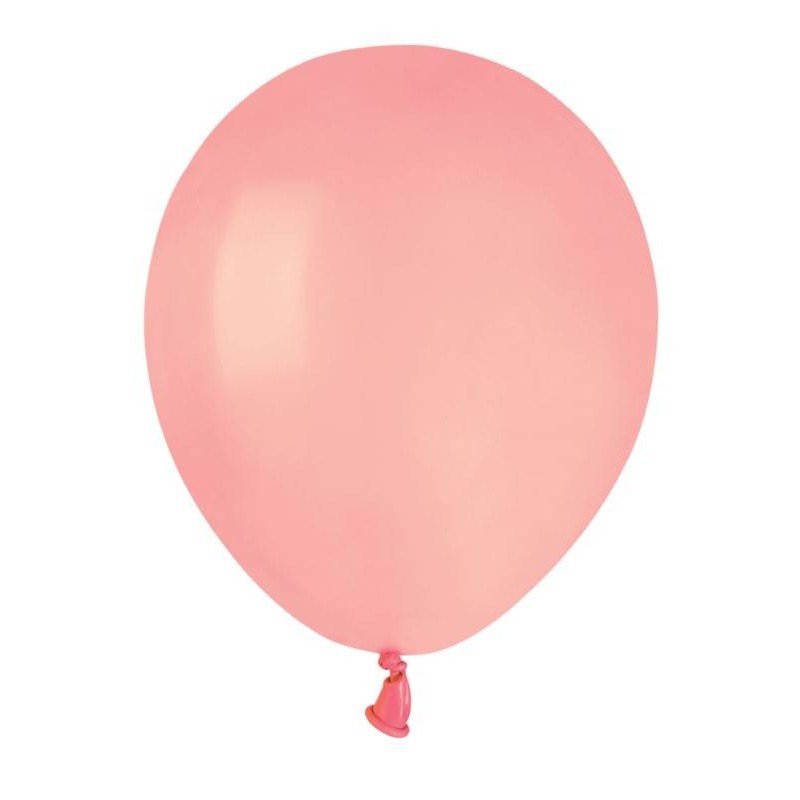 PALLONCINI COLOR 5 12cm ROSA BABY 100pz