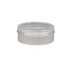 SCATOLA ALLUMINIO COP. TRASPARENTE Ø5,2Xh2,1cm 12PZ