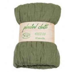 TESSUTO RUNNER PLEATED CLOTH cm90x3mt OLIVE GREEN