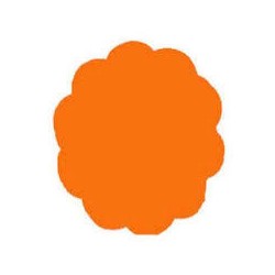 SOTTOVASO TNT  ø100cm ARANCIO 10pz