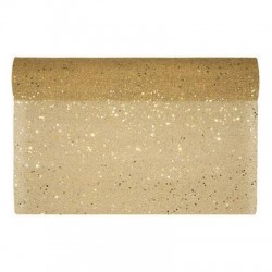 ROTOLO RUNNER XMAS TIME 48cmx5mt GOLD