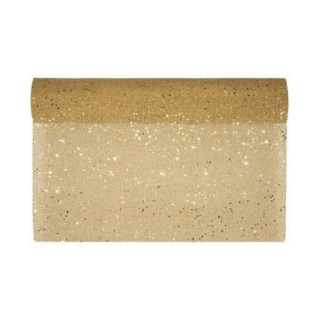 ROTOLO RUNNER XMAS TIME 48cmx5mt GOLD