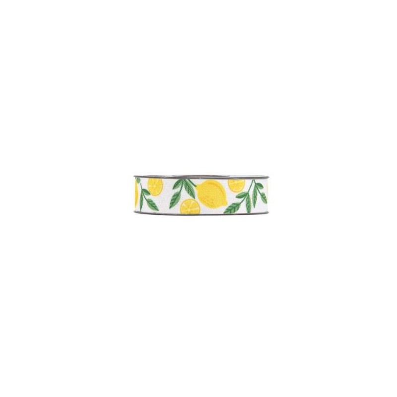 NASTRO LEMONS mm25x20mt WHITE