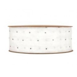 NASTRO SHINING DIAMONDS mm40x20mt WHITE
