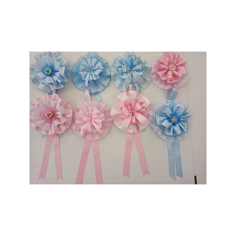 FIOCCO NASCITA ROSA/CELESTE ASSORTITO ESPO F20