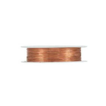 FILO METALLICO MM.0,3X25MT.COPPER