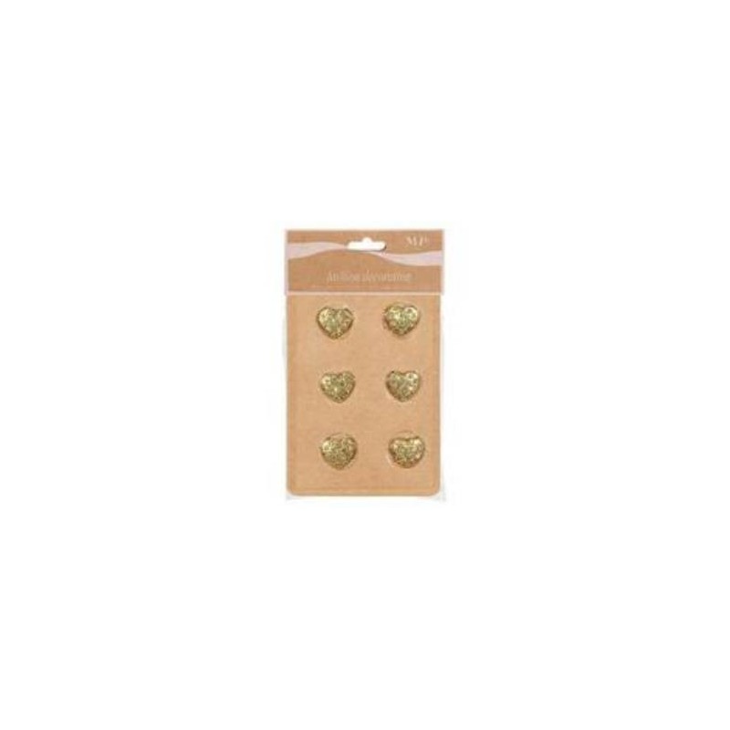 CUORE STICKERS Ø1,5cm 6pz