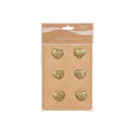 CUORE STICKERS Ø1,5cm 6pz