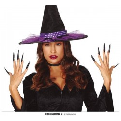 UNGHIE FINTE NERE STREGA